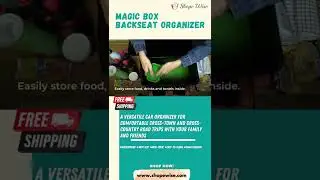Owleys Magic Box Backseat Organizer #shorts #Shopewise