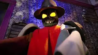 Haunted Hill Farm Animatronic Coatrack Monster