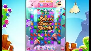 Candy Crush Saga Level 5998 - Without paying for Boosters Gameplay