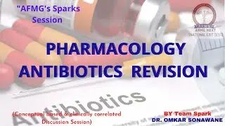 FMGE | PHARMACOLOGY ANTIBIOTICS REVISION \ AFMG FOR FMGE/NEXT