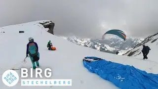 Tailwind take-off at Birg, Switzerland, End of Mai 2023