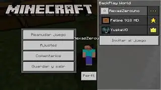 Backplay gameplay: Minecraft