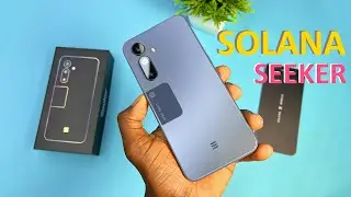 Распаковка мобильного телефона Solana Seeker Web3