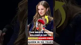 THIS BRAVE YOUNG SOLDIER IS SET TO BECOME SPAIN'S FIRST QUEEN #viral