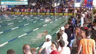 400 nl Championnats de France Jeunes Tarbes - 1e Velly Sacha