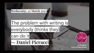 The problem with writing is everybody (thinks they) can do it &ndash; with Daniel Pieracci