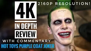 IN DEPTH REVIEW (Commentary): 4K FULLHD hot toys Purple Coat Joker