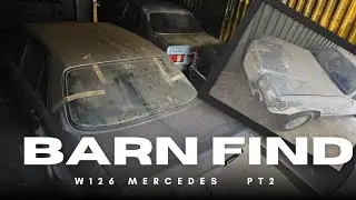 Найден в сарае: Mercedes Benz 500Sel W126 1989 года выпуска, часть 2. Заведется ли?