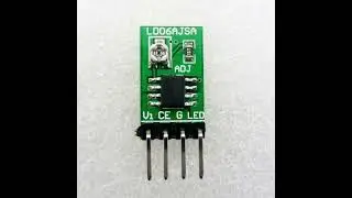 LD06AJSA DC 3-6V 0.03-1.5A Adjustable LED Driver PWM Controller DC-DC Constant Current Converter
