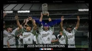 MLB: The Show 16 - Oakland Athletics World Series Celebration