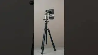 The ultimate iPhone photography setup 🔥Ft. Creator Grip, Telephoto 6x for iPhone & Tripod #shorts
