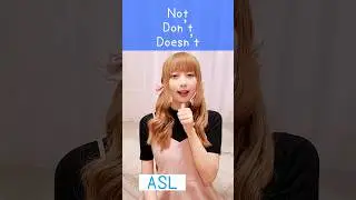American Sign Language (ASL) &ldquo;Not | Don't | Doesn't&rdquo; | Beginner Lesson for Deaf & Hard of Hearing