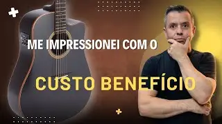 Me impressionei com esse Viol&atilde;o!😯 Um dos melhores no canal  J. White AH-106 41