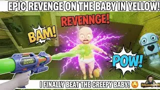BABY IN YELLOW VS ME: REVENGE EDITION! 👶💥 | He Tried to Scare Me, But I Won #thebabygame 