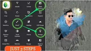 Snapseed Photo Editing Tutorial 2026 llছবি ইডিট করবো কিভাবে #snapseed