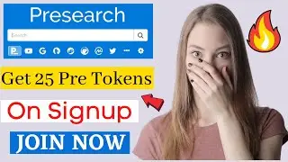 How to earn Presearch Token PRE 😱How to create Presearch account😎Get Paid to Search😲Search to Earn🔥
