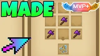 How To Craft Cross Slash in SkyBlock Blockman go