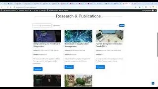 Research Publications Demo | AI & Technology Research | NextGen IT Solutions