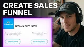 How To Create A Sales Funnel With GetResponse (2026) | Funnel Builder