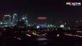 Spectacle de drones Année de l'Innovation FR-TH 2023/การแสดงโดรนปีแห่งนวัตกรรมฝรั่งเศส-ไทย 2023