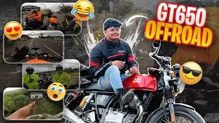 Royal Enfield GT650 ಇಂದ Offroad ಸಾಧ್ಯಾನಾ? Vadiraj Kannada Motovlog