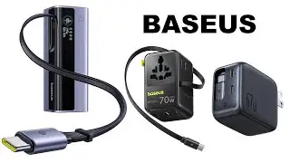 Baseus Power bank and Enercore Universal Travel Adaptors Review