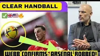 ARSENAL ROBBED? HOWARD WEBB ADMITS HUGE OFFICIATING ERROR IN TITLE RACE! 🚨⚽🔥