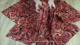 Paisley Print Chiffon Dress Fabric