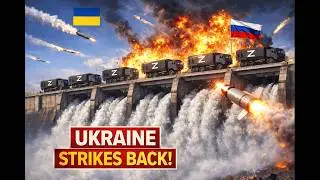 How Ukrainian Jet DESTROYED Russia Dam in SECONDS