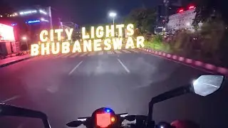 Bhubaneswar Night Ride POV | ରାତିରେ ଭୁବନେଶ୍ୱର | Street Lights & Empty Roads | @TurboNeel