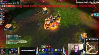 Bjergsen - Twisted Fate vs Annie - Mid  - [Replay LOL] 2014