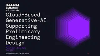 Cloud-Based Generative-AI Supporting Preliminary Engineering Design