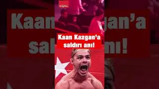MMA D&ouml;v&uuml;şc&uuml;s&uuml; Kaan Kazgan'a saldırı anı kamerada #kaankazgan #mma #shorts #keşfet