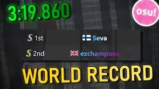 osu!standard 10 FC Speedrun WR [3:19.860]