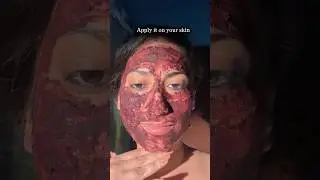 Crazy hibiscus mask for glowy skin🥰#shortsvideo #shorts #brightskin #skincare #skincare #glassskin