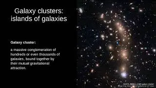 Islands of light in the dark: galaxy clusters talk - Mariia Bilinska (JU Astronomical Observatory)