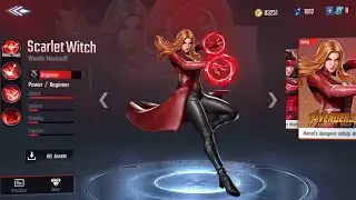 Scarlet Witch Infinity War Suit Gameplay