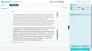 SSC CGL English TESTBOOK Typing Test Passage 10 | 15 Minute Exam Practice