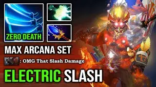 MAX SPEED SLASH LORD Juggernaut Electric Machine 100% Counter DK & Ursa 7.27 DotA 2