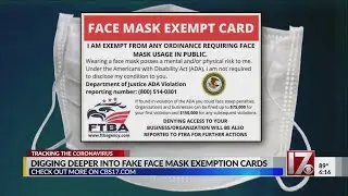 Are face mask exemption cards legit?  Coronavirus fact vs. fiction