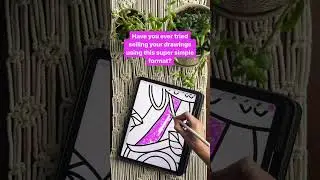 🎨 DESIGN Coloring Pages That SELL! 🖌️ #Procreate Tips for Artists