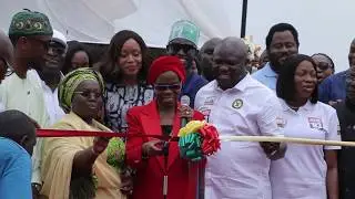 Lagos State Governor, HE. Akinwunmi Ambode Unveils 46-Feet Statue of M.K.O. Abiola in Lagos