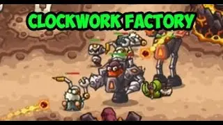 Kingdom Rush Vengeance - Clockwork Factory - Veteran 3 Stars