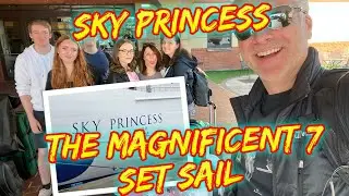 Sky Princess to the Canaries - Part 1 - Boarding
