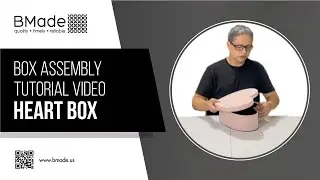 How to make Heart Flower Boxes with Custom Logos DIY