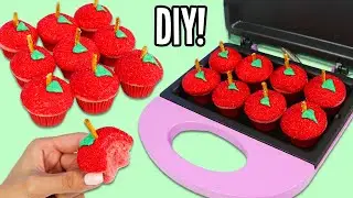 How to Make Cute Mini Apple Cupcakes!