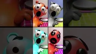 Sprunki and Geometry dash (Pizza Tower Screaming Meme)