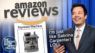 Amazon Reviews: Red Light Therapy Masks, Lightsaber Chopsticks | The Tonight Show
