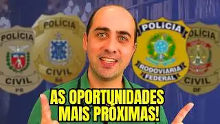 Situa&ccedil;&atilde;o dos concursos da Pol&iacute;cia Civil (e federais) - Fevereiro de 2026