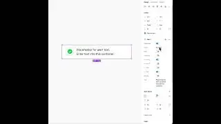 Alert UI component made with Figma